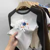 Ropa Interior Cálida para Niños Estilo Coreano Otoño/Invierno Felpa Cuello Redondo Prenda Base 2026 Nuevo Estudiante Manga Larga con Parches Tendencia