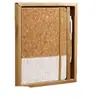 Entorno de Exportación Transfronteriza Cuaderno Ecológico Set Posos de Café Corcho Costura Libro Mayor Bloc de Notas Oficina Comercial Personalización