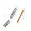 Perno de Expansión en Forma de Pez Acero Inoxidable Tornillo Auto-roscante Tornillo de Expansión Perno de Extracción Sujetador Tornillo de Expansión Venta al por Mayor
