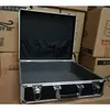 Caja de Herramientas Portátil Grande de Aleación de Aluminio Caja de Equipo de Exhibición Multifuncional Caja de Equipo de Instrumentos Caja de Aluminio con Espuma de Rejilla