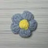 Flor de Pompones Hecha a Mano con Ganchillo Lana Flor de Ganchillo Hecha a Mano Sombrero Flor de Ganchillo Pasador Accesorios para el Cabello Broche para Ropa Accesorios de Flores Pequeñas Flor al por Mayor