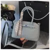 Bolsa de Mão com Padrão Lichia 2025 Novo Estilo Bolsa de Ombro Único para Axila Moda Versátil Bolsa Quadrada Pequena Bolsa Transversal Simples para o Dia a Dia
