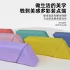 Estuche para Lápices de Escritorio de Silicona de Doble Propósito Rombo Estudiante Nuevo Producto Transfronterizo Almacenamiento de Papelería Simple de Moda Creativo Estuche para Lápices