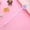 Caneta de gel de lantejoulas de gato fofo Caneta criativa para estudantes de alto valor de cor Papelaria de escritório Caneta de sinalização de modelagem de gatinho