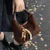 2025 Casual Nuevo Otoño Bolso Cruzado Cubo de Gran Capacidad Moda para Viajar Diseño de Nicho Bolso de Mano Bolso de Hombro