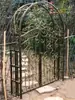 Puertas de Jardín, Cercas de Hierro, Puertas Rurales a Medida para Patios, Puertas de Villa para Patios, Puertas de Aleación de Aluminio