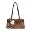Bolso de axila de lunares estilo coreano para mujer, nueva colección 2026, minimalista y moderno, adecuado para ir al trabajo, bolso de hombro y bolso de mano para el lugar de trabajo