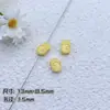 Nueva Cadena para Teléfono Móvil de Aleación con Cuentas de Rábano Pintado Accesorios DIY Llavero Pulsera Creativa Hecha a Mano Material de Fruta
