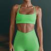 Sujetador de yoga Lulu Naked para mujer, ropa interior deportiva a prueba de golpes, con espalda descubierta, para fitness, transfronterizo europeo y americano