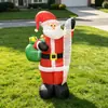 Modelo inflable de Santa Claus Amazon TK transfronterizo para ambiente festivo, decoraciones de dibujos animados para fiestas en el jardín