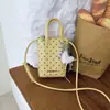 Bolso de Teléfono Móvil de un Solo Hombro Nuevo de Verano para Mujer, Bolso Cruzado Nuevo Elegante de Alto Valor con Lunares