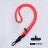 Cordão para Celular Pendurado no Pescoço Transversal 8mm Tira Trançada Corda Curta para Pulso Capa de Celular Cadeia de Cordão Atacado Fábrica