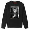 BOB DYLANM BOB Dylan Cantante de Rock Folk Americano Sudadera Suelta de Manga Larga con Cuello Redondo para Hombre