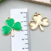 Trevo da Sorte Irlandês Acessórios para Joias DIY Chapéu de Trevo Colar Pingente Chaveiro Pequeno Charme Oktoberfest