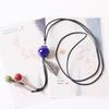 Cadena de suéter larga para mujer adulta Accesorios antiguos otoño e invierno Joyería de cerámica colgante tejido collar étnico es moda simple