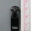 No. 5 Tiradores de Cremallera, Tirador de Nailon Negro por Electroforesis, Tirador de Cremallera Metálico para Bolsos y Ropa, Tirador de Cremallera de Aleación de Zinc