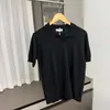 Camiseta tipo Polo de Punto para Hombre Manga Corta Solapa Cuello en V Cuello de Gaviota Rayas Estilo Old Money Negocios Verano Fábrica Transfronteriza Venta al por Mayor