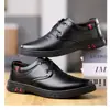 [Vendendo apenas couro genuíno] Quatro Estações podem usar sapatos casuais de couro para negócios masculinos/solado macio superfície macia não causa mau cheiro nos pés