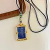 Novo Thangka de Escrituras e Mantras Pintado à Mão, Cobre Banhado a Ouro Pintado à Mão, Amuletos Budistas Totalmente Feitos à Mão, Pequeno Thangka de Estilo Étnico Xizang para Atacado
