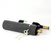 Bolsa tote popular para vinho em feltro, bolsa de armazenamento de vinho, caixa de presente de produto em feltro, bolsa tote para o Festival do Meio Outono, caixa de presente