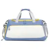 Bolsa Esportiva Fitness com Separação Úmido e Seco Grande Capacidade Compartimento Independente para Sapatos Bolsa de Hospital para Parto Viagem de Negócios Viagem de Curta Distância