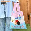 Bolsa de compras moderna de gran capacidad, plegable y portátil, bolsa de tela ecológica para compras en el supermercado y almacenamiento