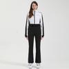 Novo Conjunto de Ski Feminino Profissional Impermeável Quente Slim-fit Double-board Americano Transfronteiriço Calças de Ski