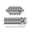 Conjunto encantado para banheiro adesivos de parede de mosaico de cristal à prova d'água cozinha adesivos de azulejo à prova de óleo adesivos estéreo 3D fabricantes de origem