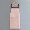 Avental Impermeável, à Prova de Óleo e Anti-Manchas Presentes Publicitários Produtos Promocionais Limpeza de Cozinha Trabalho Doméstico Roupas de Trabalho Avental Atacado