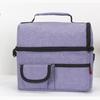 Bolsa Aislante Multifuncional en Capas Bolsa de Hielo Refrigerada a la Moda Compartimento Desmontable Bolsa Lonchera de Hombro Bolsa Lonchera para Mantener Fresco