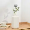 Simulación rama corta rosa red-hot principiante DIY arreglo floral flor artificial tela de seda accesorios de fotografía dormitorio adornos de escritorio