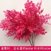 Flor artificial para boda rosa rojo material de flor para techo de salón de bodas arreglo floral para guía de carretera decoración de fondo de compromiso arreglo floral flor