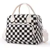Amostra Grátis, Modificação de Design Grátis, Bolsa de Almoço de Veludo Cotelê, Bolsa Térmica, Bolsa de Almoço, Direto da Fábrica, Personalizável