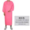 Delantal de manga larga impermeable y a prueba de aceite ropa de trabajo para adultos hombres y mujeres cocina limpieza acuática anti-desgaste mono de delantal venta al por mayor