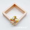 Broche de Ginkgo Navideño Estilo Chino 2025 Nuevo Artístico Retro Hoja de Planta Pin de Solapa Decoración Anti-Exposición Venta al por Mayor