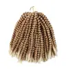 Peluca de fibra química Amazon Cabello sintético Spring Twist Trenza rizada sucia peluca