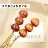 Castaña de Dibujos Animados Linda Materiales Hechos a Mano DIY Cadena para Teléfono Móvil Llavero Colgante Accesorios Joyería Hecha a Mano Cuentas Hilo Cuentas