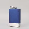 Cantil Pequeno de Aço Inoxidável 304 Transfronteiriço 9 Onças Cantil Quadrado 9 Onças Cantil de Metal Portátil para Exterior Plano Atacado