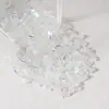 [Paquete de 350] Cuentas de Diamante Iridiscente de Cristal Artificial de la Fábrica de Origen, Cuentas Sueltas Electroplateadas de 5 mm, Accesorios para Cadena de Teléfono Móvil