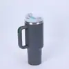 Taza de Hielo de Segunda Generación Transfronteriza de 40 oz de Gran Capacidad con Asa de Acero Inoxidable 304 Taza Portátil para Exteriores Termo Portátil para Coche