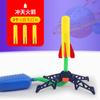 Foguete de Pé Infantil Outdoor Luminoso Lançamento Ejetável Voador Flash Lançador de Foguetes Brinquedos Voadores