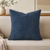Nueva funda de cojín de pana 3D con textura de burbujas transfronteriza para el respaldo del sofá de la sala de estar del hogar