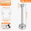 Acero Inoxidable Antiséptico Madera Uva Marco Columna Pie Cubierta Columna Ángulo Cuadrado Hierro Código Base