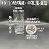 Maceta Hidropónica Plástico Botella de Vidrio Tipo Universal Cesta de Plantación Semillas de Verduras Bulbos de Semilla Boca de Botella Fixador Cónico