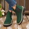 Botas Martin de ante para pareja otoño e invierno botas desierto casual retro de mujer botas de trabajo botas Chelsea cortas zapatos de caña alta para hombre