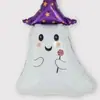Variedade de balão de alumínio de Halloween decoração de festa de Halloween cabeça de abóbora fantasma morcego gato preto layout de balão