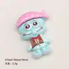 Acessórios de Resina DIY Desenho Animado, Presilhas de Cabelo Cola de Creme Bebê Pirata, Capas de Celular, Fivelas de Sapato, Chaveiros, Pingentes