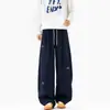 Novas Calças Casuais Primavera e Outono 2026: Simples, Moderno, Artístico, Estilo Harajuku, Elegante, Descontraído, Fashion, Versátil, Estilo Japonês, Unissex