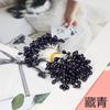 Estambre de flor de gasa hecho a mano DIY Horquilla antigua Simulación de flor Material de flor Cabeza de fósforo Núcleo de flor Accesorios para el cabello