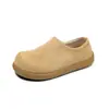 Cómodos zapatos sin cordones "Little Potato" estilo Birkenstock, moda versátil para exteriores de mujer otoño 2026, mules casuales de punta redonda